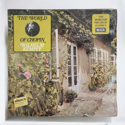 Wilhelm Kempff World Of Chopin Decca SPA 280 Vinyl LP Record UK Classical Piano