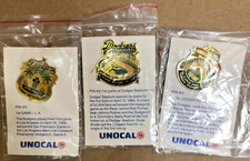 LA Dodgers Collector’s Pins - 1st Game in LA, Opening Day, & 1st World Title **