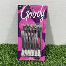 Goody Aluminum Sectioning Clips - 12 CT, Silver Easy Styling Stays Tight New