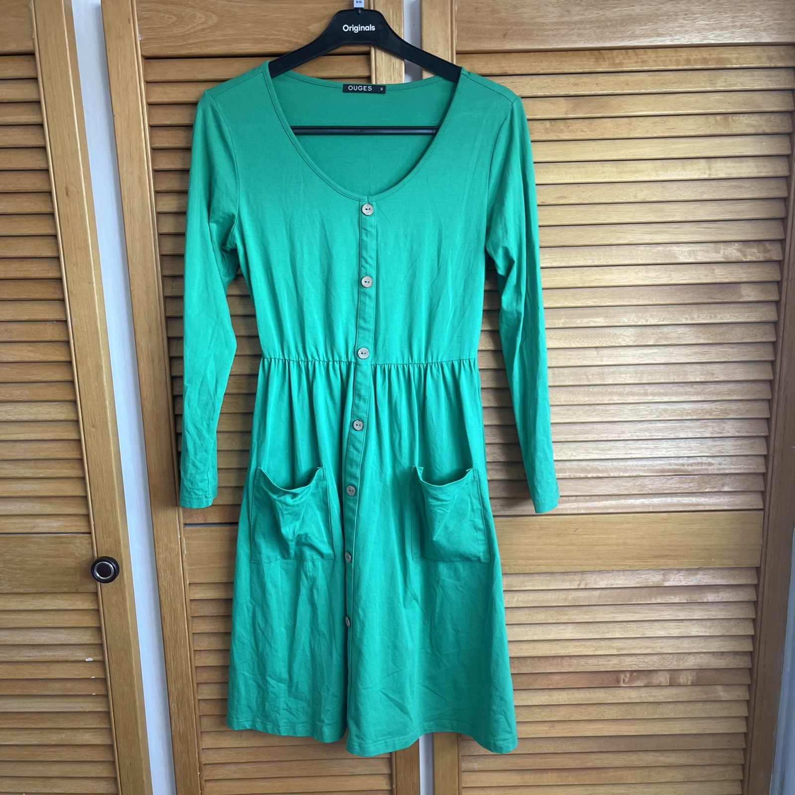 Ouges Women’s Green Dress Size S UK Size 8 - image 2