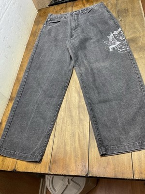 Vintage 90s Y2K South Pole King Of Kings Jeans Pants Baggy Straight Size 38