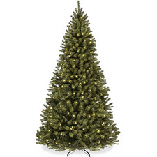 Best Choice Products 7.5ft Artificial Christmas Tree with Viral Twinkling Lights