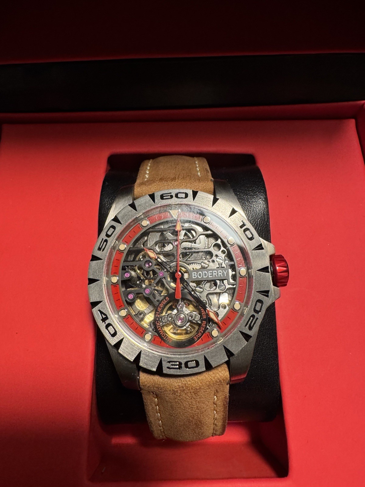 Boderry Men’s Automatic Titanium Watch - image 2