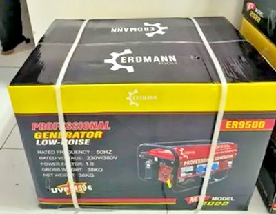 Generator Stromaggregat Marke Erdmann ER-9500 Stromerzeuger