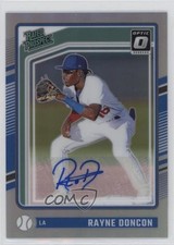 2024 Panini Donruss Optic Rated Prospects Signatures Rayne Doncon #141 Auto 19l7