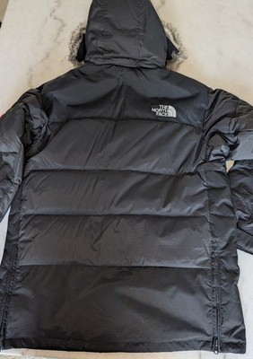 The North Face 700 Fill Down Parka Mens L Vostok Antarctica Patch