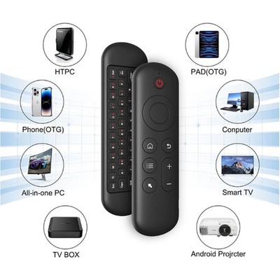 Bluetooth / 2.4G USB Dongle Air Mouse RPG Backlight Keyboard Remote Control
