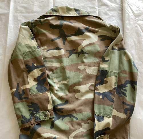 Ensemble veste et pantalon de combat tropical vintage Vietnam USMC uniforme jungle camouflage - Photo 15/21