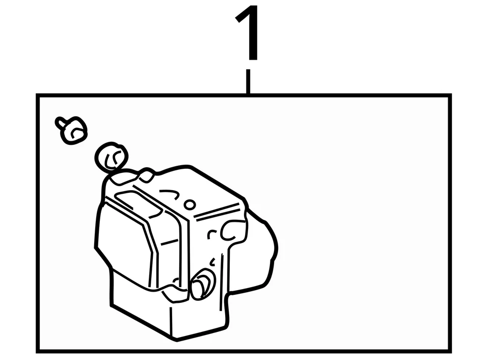 ABS Pump Anti-Lock Brake Part Actuator And Pump Assembly Fits 97-01 LEXUS ES300 - Image 4 of 4