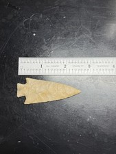 EXCEPTIONAL DELHI POINT MISSOURI AUTHENTIC ARROWHEAD INDIAN ARTIFACT 