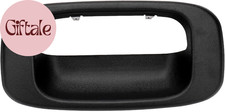 Black Tailgate Handle Bezel Replacement Compatible For Chevrolet 99-07 Silverado