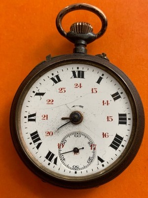 Alte Taschenuhr Wecker Alarm Swiss