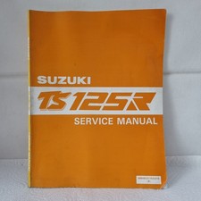 GENUINE SUZUKI TS125R SERVICE MANUAL 1990-1994 Models RK, RL, RM, RN, RP, RR