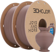 Matte PLA Filament 1.75Mm, Upgrade 1Kg 2 Bundle Cardboard Spool PLA Filament 1.7