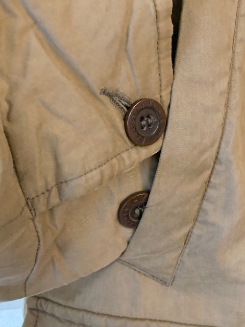 VTG Yves Saint Laurent YSL Logo Coat Jacket Brown Lined Corduroy Mens M T-3 Prep thumbnail 10