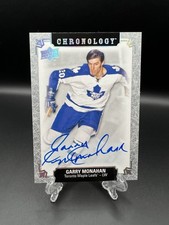 2018-19 Upper Deck Chronology Franchise History Autographs Garry Monahan - Leafs