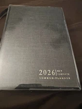 2026 Sterling Ink Common Planner COMPLETE Hardcover with Clear Cover B6 New