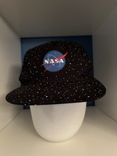 NASA SnapBack Buzz Aldrin Hat; With Stars  Space NASA Logo Cap Youth