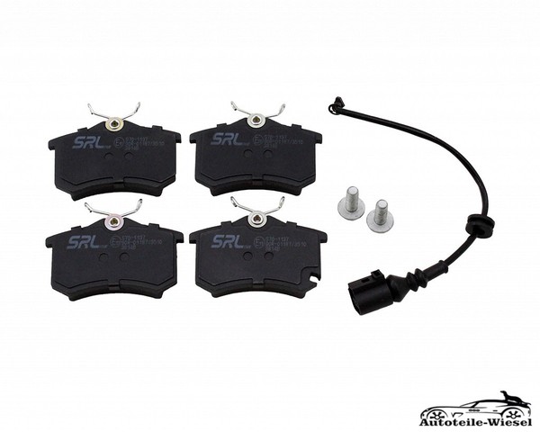 Bremsbelagsatz Trw-System Hinten FüR Audi A1 A2 A3 Cabrio Tt Coupe Skoda 96-21-image