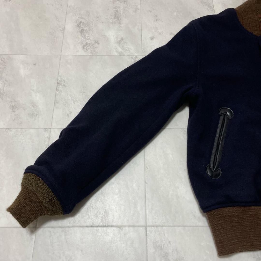 BUZZ RICKSON'S wool varsity Jacket Blouson Men Si… - image 4