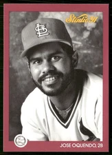 Jose Oquendo 1991 Studio #236 St. Louis Cardinals