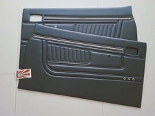 8 Garage Custom Door Panel Set for Datsun 620 / Black / C1/Made to Order