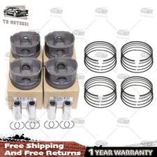 For Vw 2.0 Tfsi Ea888 Gen4 Engine 4pcs Forged Pistons Rings Set Std 82.5mm 23mm For Vw 2.0 Tfsi Ea888 Gen4 Engine 4pcs Forged Pistons Rings Set Std 82.5mm 23mm
