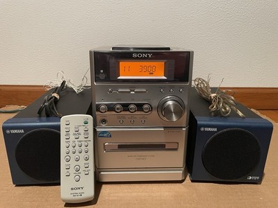 Sony CMT-NE3 HCD-NE3 Compact Hi-Fi Shelf Stereo w/ 2 Speakers Radio Cassette CD