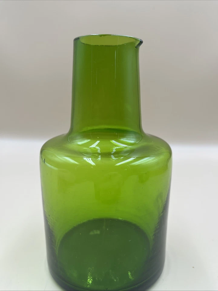 Vintage Maison Balzac J’ aisoif Carafe In Green - Image 3 of 4