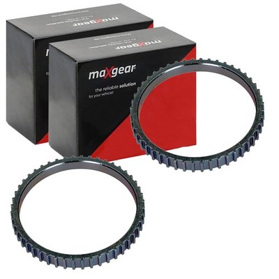 2X MAXGEAR ABS-SENSORRINGE VORNE BEIDSEITIG PASSEND FÜR LEXUS RX TOYOTA AVENSIS