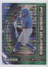 2020 Panini Prizm Draft Picks Power Surge Green Pulsar Garrett Mitchell 2xd