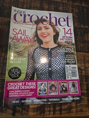 Inside Crochet The Graphic Design Issue #32  - Aug 2012