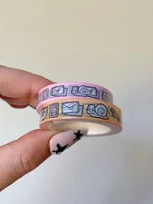 Thecoffeemonsterzco TCMC Snail Mail 1.0 And 2.0 Washi Bundle NIP