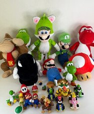 Lot Of Super Mario Bros. Plush Toys Cars Figures Luigi Mario Yoshi