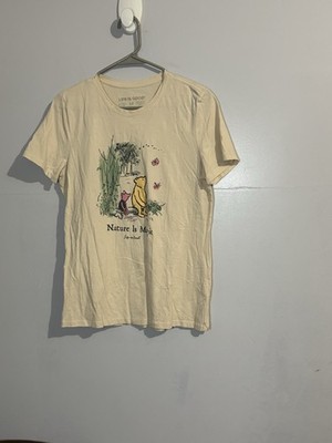 Life Is Good Winnie The Pooh Nature Is Magic Women s Size M 100% Cotton
