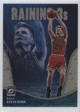 2022-23 Panini Donruss Optic Raining 3s Holo Prizm Steve Kerr #17 0b3