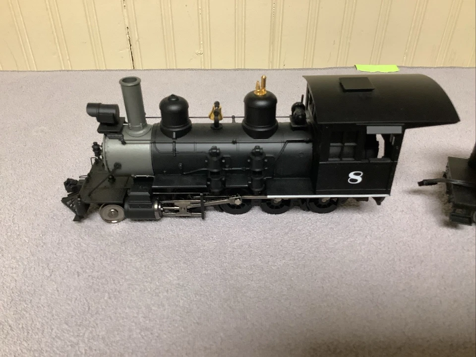 Broadway Limited ON30 Nevada county Narrow Gauge RR 2-8-0 Locomotive & Tender - Image 2 of 4