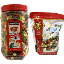 4 Pounds Jelly Belly Beans 49 Flavors Fat Free Food 64oz - Exp November 2026