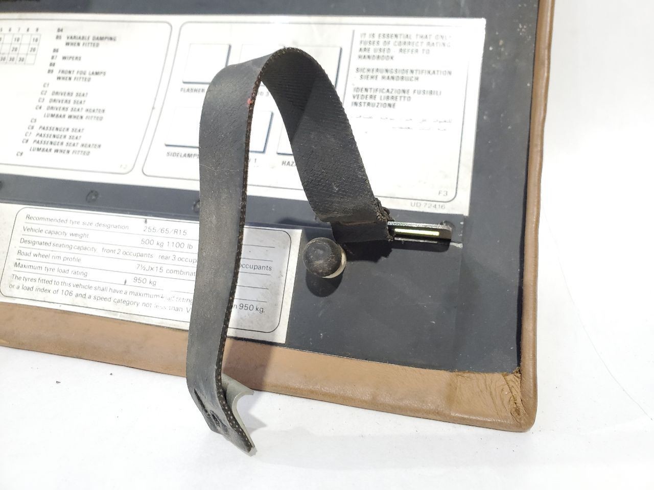 1990 Bentley Turbo R OEM Pair Knee Bolsters