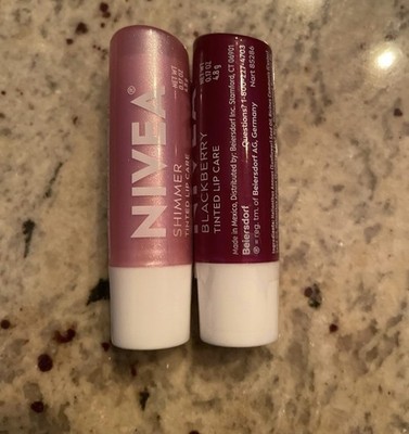 Nivea tinted Lip Care Balm set of two | NEW Sealed