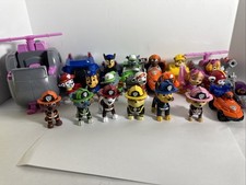 Paw Patrol Ultimate Rescue Pups Skye Figure with Helicopter Toy Lot and more