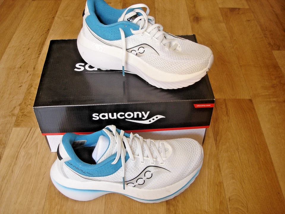 Saucony Kinvara Pro Laufschuhe Weiß Blau NEU OVP Gr. 40 Marathon Triathlon FAST - Bild 3 von 4