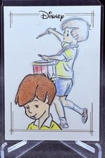 2025 Topps Chrome Disney Sketch - Christopher Robin - Todd Aaron Smith - 1/1
