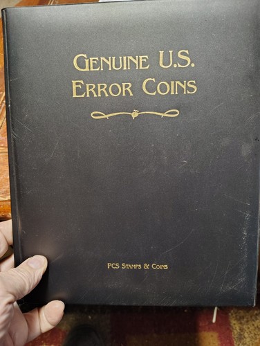 Error Coins Album Folder for Collecting and Organizing Coin Collection Storage