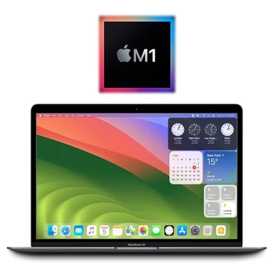 Apple MacBook Air 13” 2020 A2337 M1 8-Core 16GB RAM 512GB SSD Space Gray - Image 1 of 4