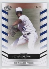 2015 Leaf Draft Exclusive Blue 20/25 Dillon Tate #15 q3g