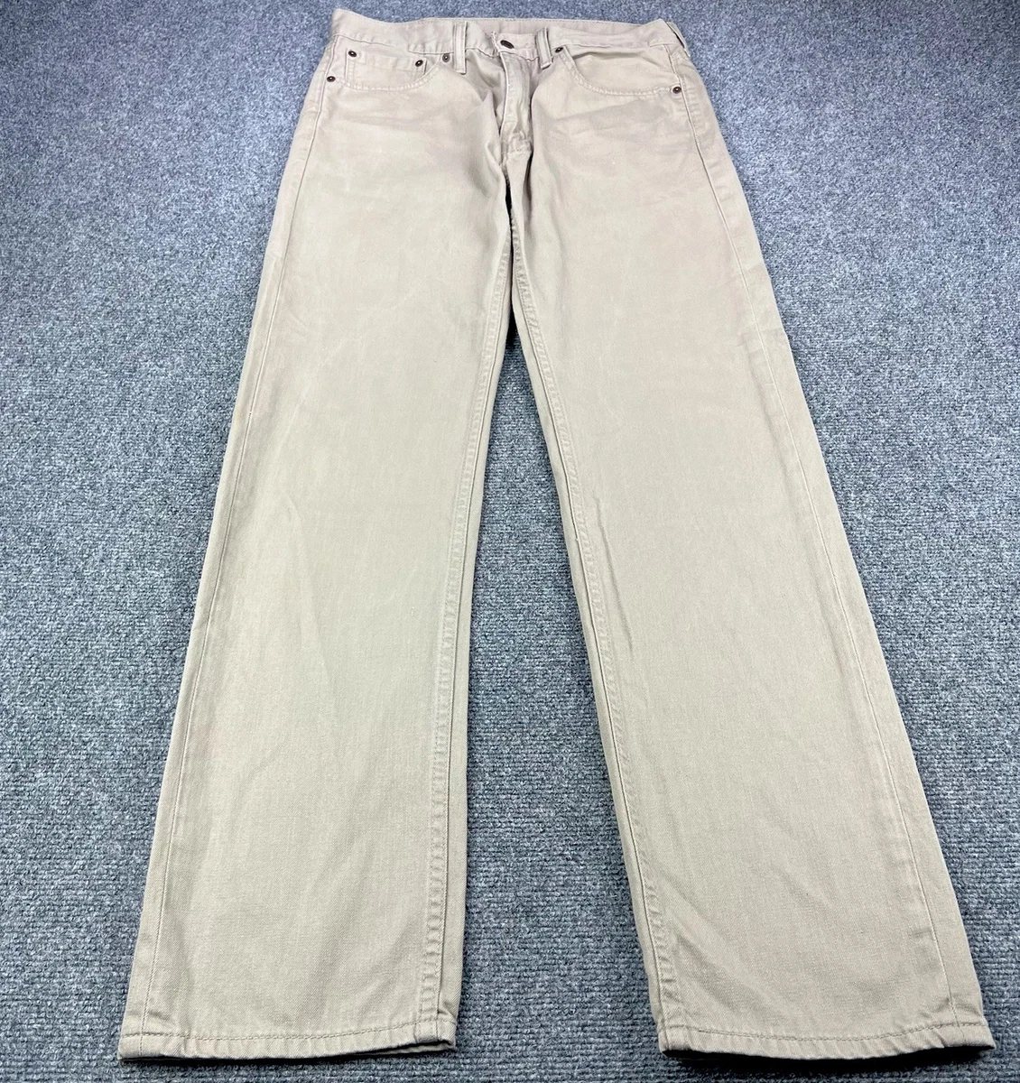 Levi's 505 White Jeans for Men for sale - eBay