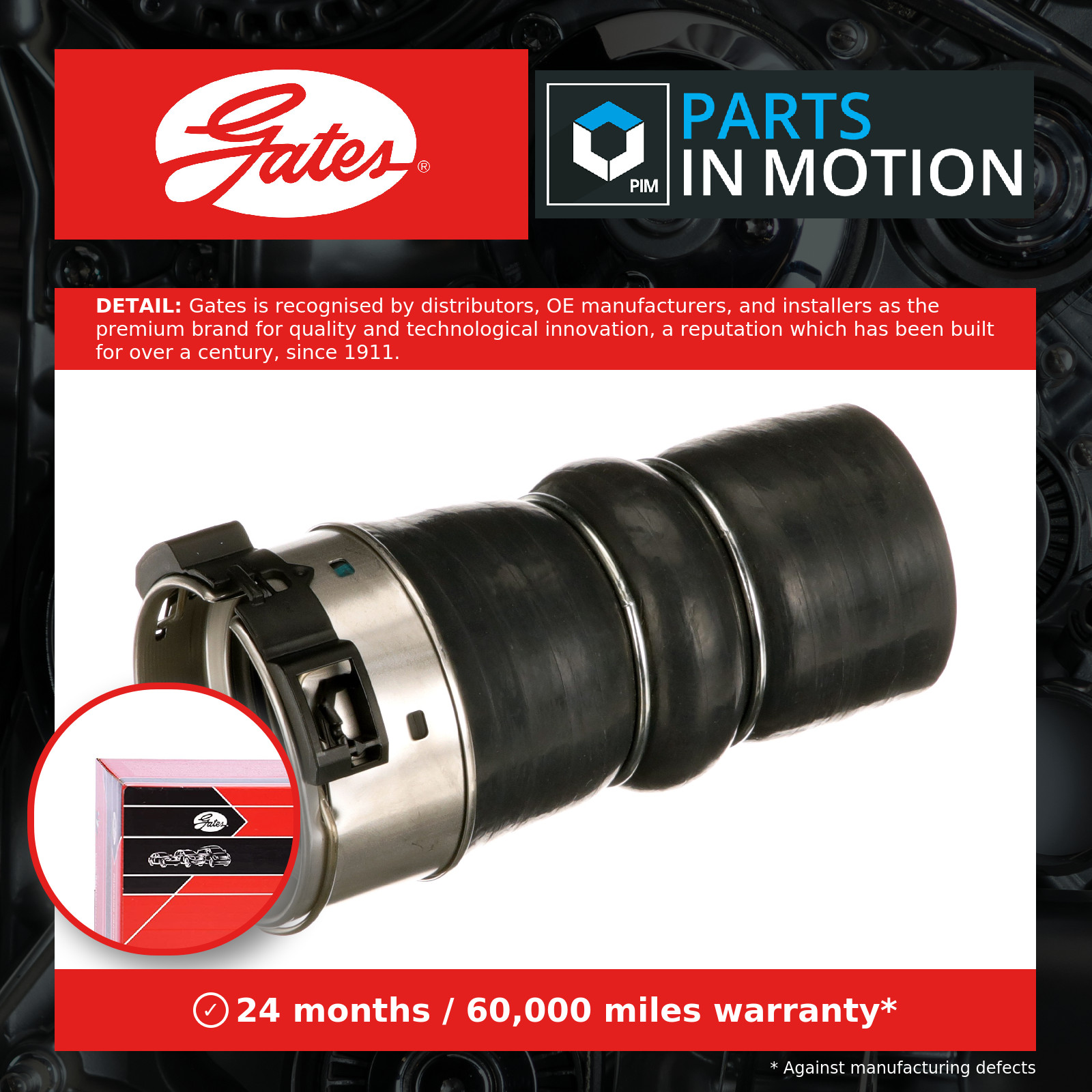 4x ✅Fits GATES-PRZEWODY 09-0529 AIR SUPPLY HOSE TURBO ⭐UK Seller⭐ - Image 15