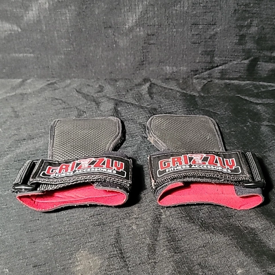 Grizzly Accesorios de Fitness Potencia Levantamiento de Pesas Acolchado Barra Empuñaduras Pinzas Foto 3 de 4