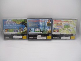 SEGA SATURN LUNAR 1 2 & Magic School 3Games Japan import SS NTSC-J Kadokawa